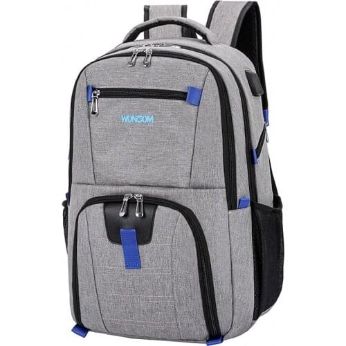 New Backpack With Earphone Hole Business And Travel Packs Multifunctional Sports Outdoor Big Capacity Bag Woman And Man Backpack