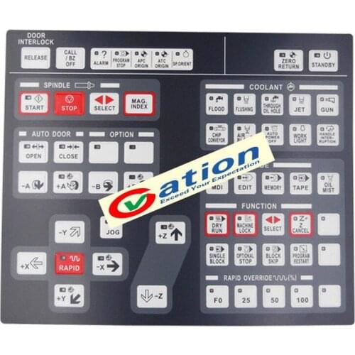 Operating Membrane Overlay ,VX-400