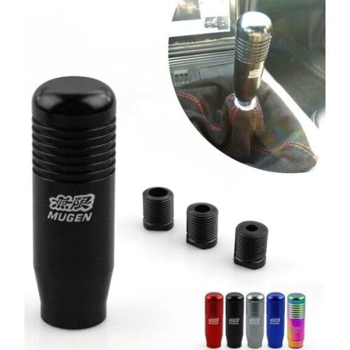 RASTP-Mugen Universal Aluminum Extended Gear Shift Knob 8.5cm Length Gear head knob RS-SFN016