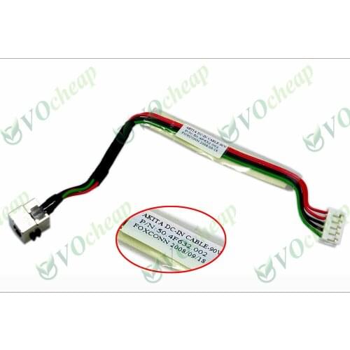 90W New notebook Laptop DC power jack for HP Compaq Pavilion DV2000 V3000 Charge Port Connector 50.4F632.002 50.4F632.001 PJ110