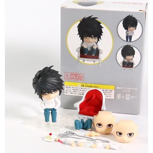 Death Note L 2.0 1200 / Light Yagami 2.0 1160 Q Version Doll Action Figure Toy Gift