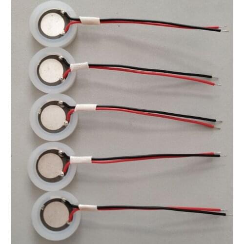 D16mm 20mm 1.7MHz/2.4MHz/108KHz/113KHz Ultrasonic Mist Maker Atomizing Transducer Ceramic Humidifier