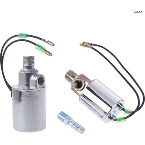 1/4" Car Metal Train Air Horn Electric Solenoid Valve DC 12V