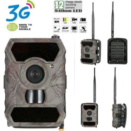 1 PCS 10 Languages Wide Life Scouting Camera Support 3G and APPs 12MP 1080P video DVR recorder hunter camera waterproof IR photo