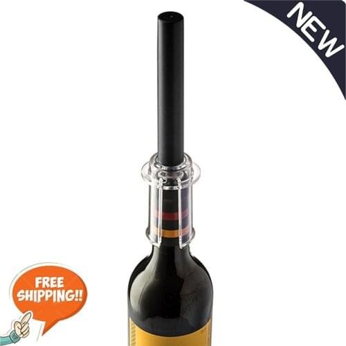 1 Pcs Air Pump Wine Bottle Opener Stainless Steel Pin Type Bottle Pumps abridor de vinho Kitchen Opening Tools Bar Accessories