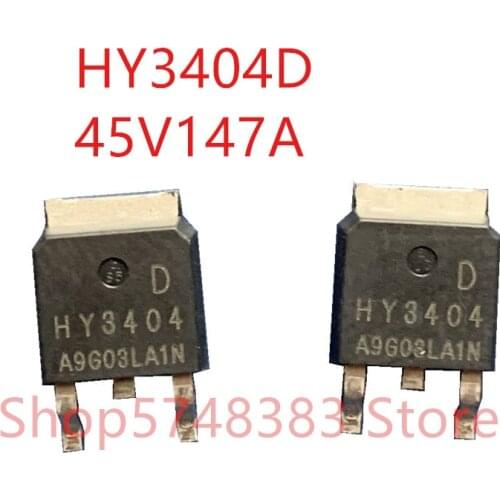 10PCS/LOT 100% new original HY3404D HY3404 45V 147A TO-252A MOS tube