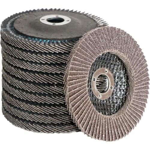 10PCS Professional Flap Discs 100mm Grinding Wheels 4 Inch Sanding Discs 60/80/120 Grit For Angle Grinder