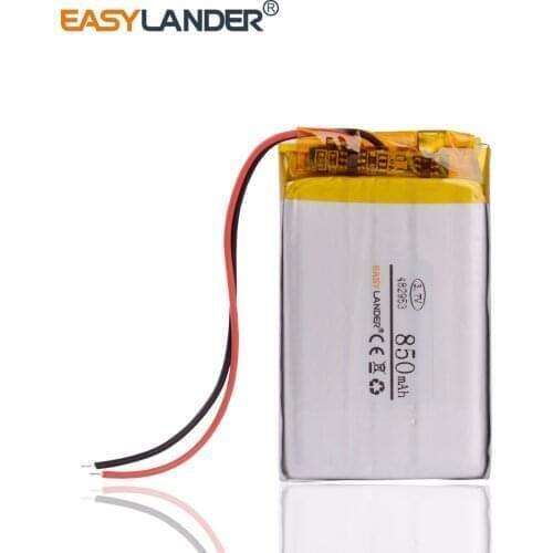 482953 3.7V 850mAH 503050 PLIB; polymer lithium ion / Li-ion battery for dvr,GPS,mp3,mp4,cell phone,speaker