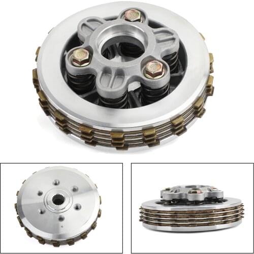 Areyourshop fit for Honda ANF125 Innova 2003-2012 Clutch Kit Steel & Friction Plates 22121-KPH-900 22361-KPH-900 Motorcycle Part