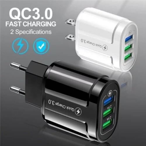 Usb fast charger quick charge 3.0 4.0 universal wall mobile phone tablet chargers for iphone 11 samsung huawei charging charger