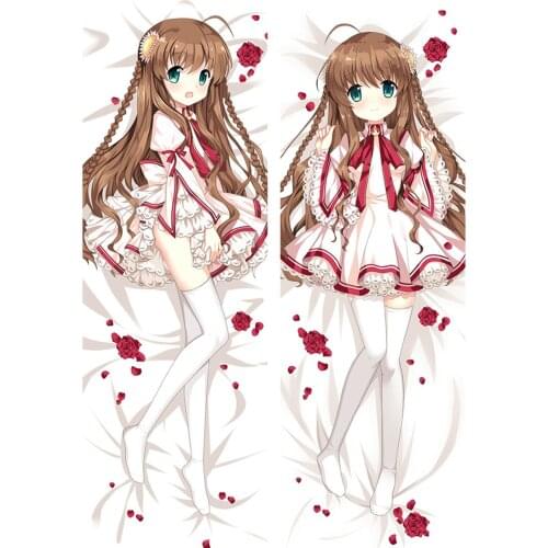 Coscase Anime Dakimakura Decorative Pillowcase Rewrite Senri Akane Kanbe Kotori Dakimakura Hugging Body Throw Pillow Case cover