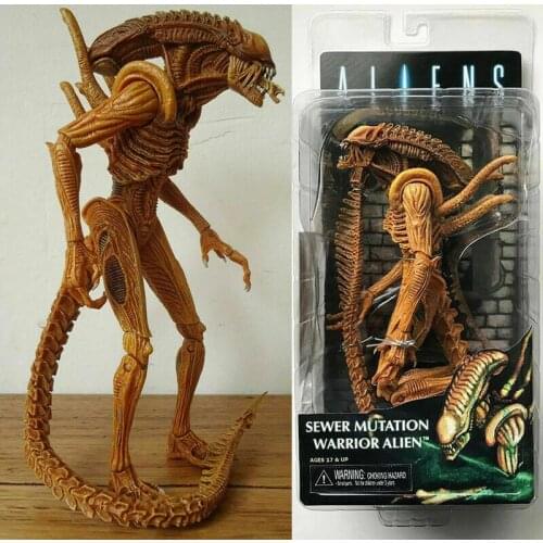 Aliens Sewer Mutation Warrior NECA Alien Xenomorph 7" 2017 SDCC Action Figure Toys