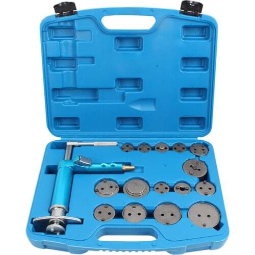 Pneumatic brake sub-cylinder adjustment tool piston top return positioner brake pad return tool replacement disassembly tool