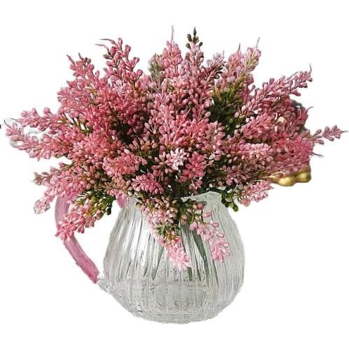 Simulation plant 15 small handfuls of phoenix tail simulation plant wall landscape flower floral accessories home decoration