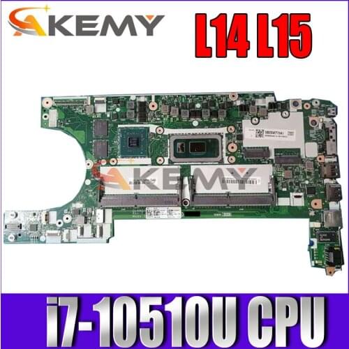 GL4A0/GL5A0 NM-C632 For Lenovo ThinkPad L14 L15 laptop motherboard With i7-10510U CPU 100% fully tested FRU 5B20W77541