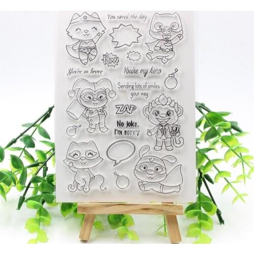KSCRAFT New Transparent Clear Silicone Stamp/Seal for DIY scrapbooking/photo album Decorative clear stamp 370