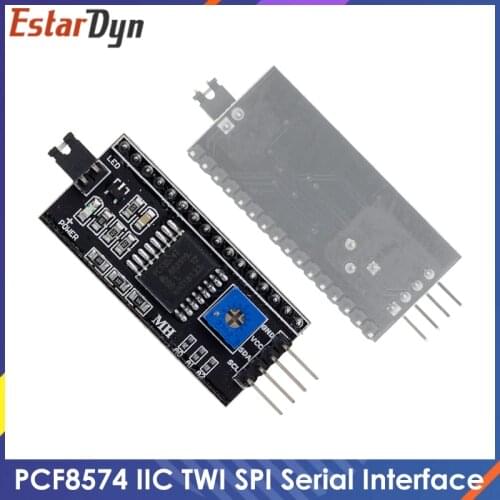 PCF8574 IIC I2C TWI SPI Serial Interface Board Port 1602 2004 LCD LCD1602 Adapter Plate LCD Adapter Converter Module