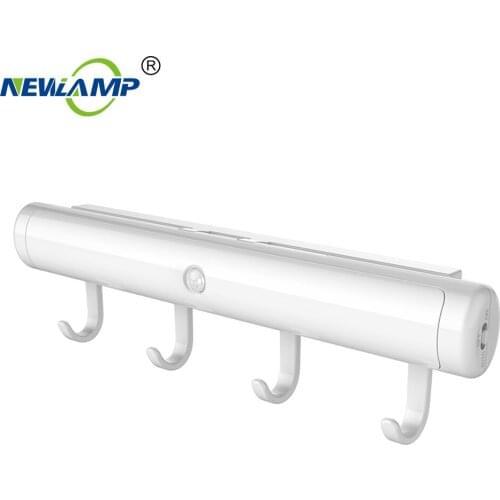 Rechargeable Motion Sensor Light for Under-Cabinet Lighting, Wireless Closet Light With Hook, Home Decoration DV5V USB Charge