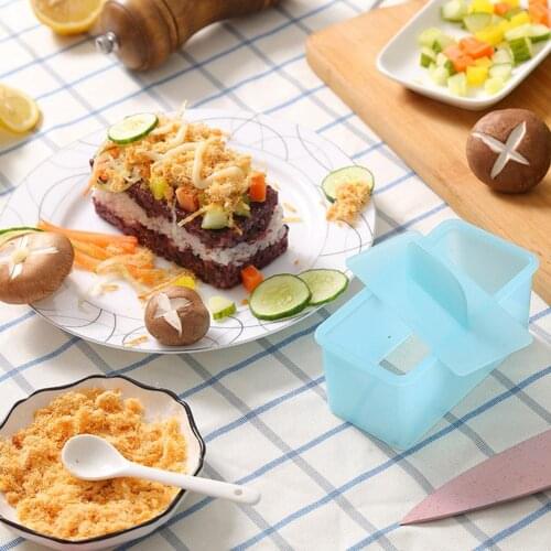 Rectangular Rice Ball Sushi Mold Diy Square Sushi Cake Type Kitchen Accessories