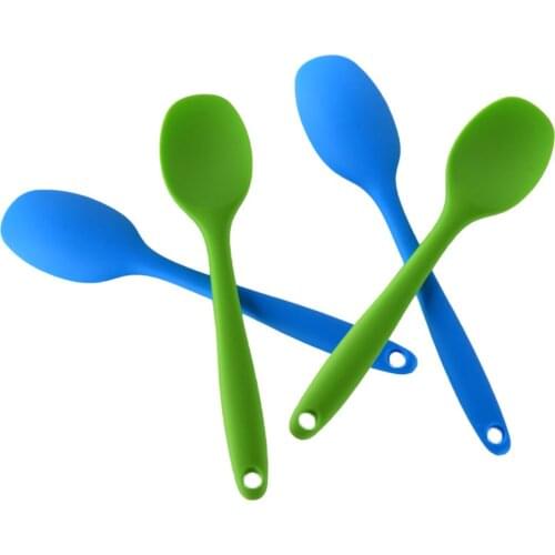 Silicone Spatula Heat Resistant Cake Cream Butter Spatulas Mixing Batter Scraper Spoon Non-Stick Flexible Baking Cooking Tools