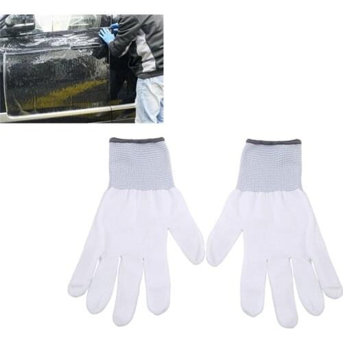 Wrap Car Foil Film Squeegee Scraper Cutter White Work Gloves Tools Kit Vehicle Stickers Decals Styling Accessories