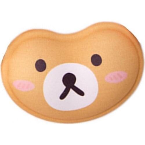 Universal Soft Cartoon Heart-Shape Mouse Pad Wrist Rest Laptop Accessories for Office Cute Cartoon Mouse Pad Computer Peripheral