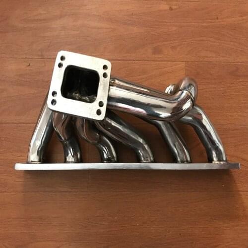 Top Mount T3 T4 Turbo Manifold For 92-98 BMW E36 325i 328i GT35