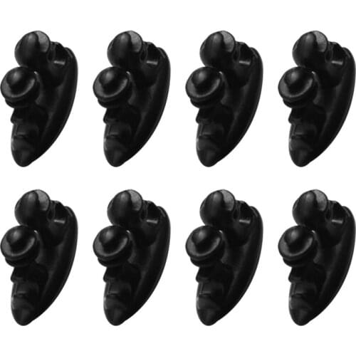 8Pcs/set Car Wire Cable Holder Multifunctional Tie Clip Fixer Organizer Car Charger Line Clasp High Quality Headphone Cable Clip