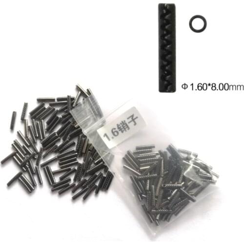 1.6X8mm folding flip remote key blank pin Car Key Retaining pins Auto Key Blade fixing connector