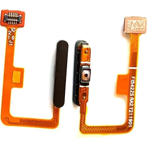 10PCS For Xiaomi MI 11 Lite Fingerprint Sensor Home Button Ribbon Flex Cable