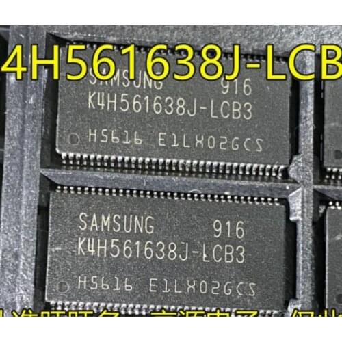 10PCS/K4H561638J-LCB3 TSOP66 K4H561638J