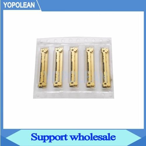 10 pcs New 0.5 mm - 30 pins LCD LED LVDS Cable Connector For imac 21.5" A1311 2010