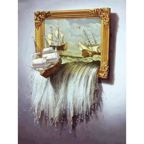 DIY 5D Diamond Painting Full Square Scenery Diamond Embroidery Sale Ship Diamond Mosaic Cross Stitch Landscape