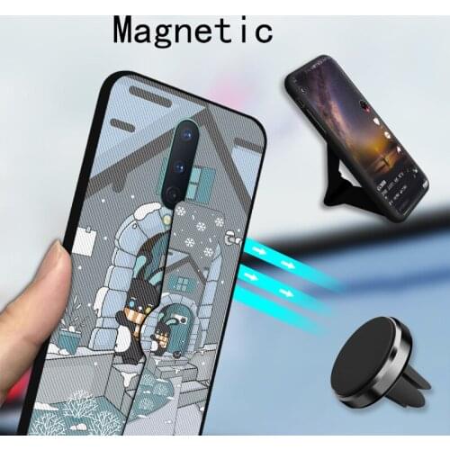 Wrist Strap Phone Holder Case For Oneplus 3 One plus 3T 5 5T 6 6T Magnetic Folding Soft Cover For Oneplus Nord 7 7T 8 Pro