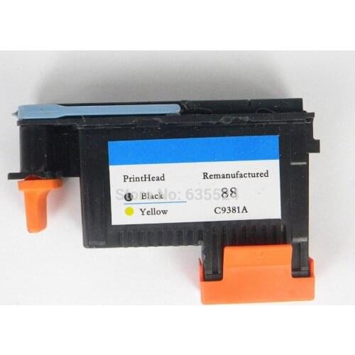 For HP88 C9381A Printhead Black / Yellow For HP L7580 7590 K5400 K550 Printer Accessory printer parts