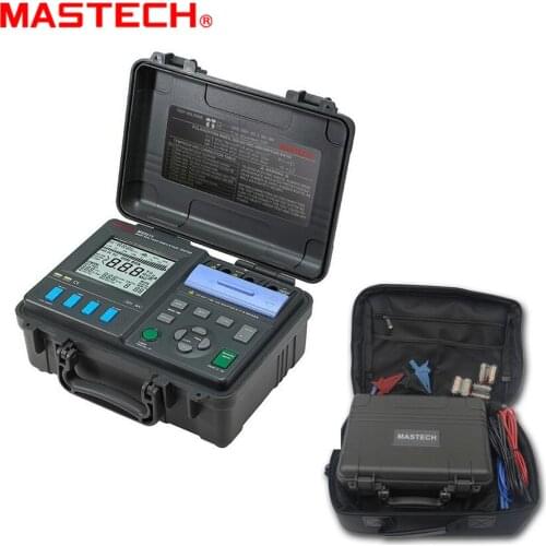 MASTECH MS5215 High Voltage Digital Insulation Tester Megometro Megger 250V~5kV 3mA, Temp(-10-70C)