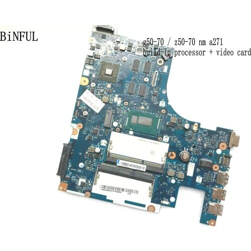 AVAILAVBLE. ACLU1 / ACLU2 NM-A271 MOTHERBOARD FOR LENOVO G50-70 notebook mainboard.3558u / 2957u, onboard gpu