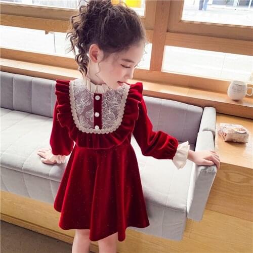 DZIECKO Warm Dresses For Girls