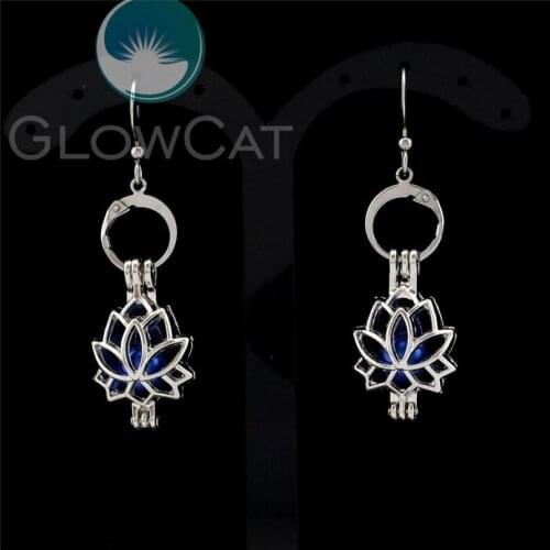 GLOWCAT Women's Silver Earrings