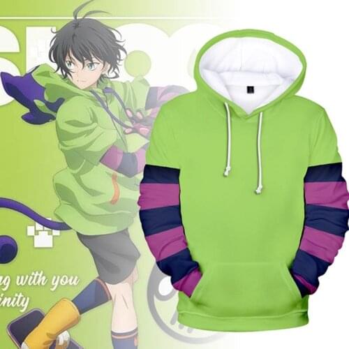 Cosplay Costumes Anime Sk8 The Infinity Skate Hoodies Kyan Reki Hasegawa Langa Chinen Miya Hooded Sweater Cartoon Sports Clothes