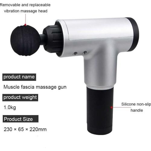 Muscle Massage Gun Deep Tissue Massager High-Intensity Training Exercising Body Relaxation Slimming Shaping Pain Relief