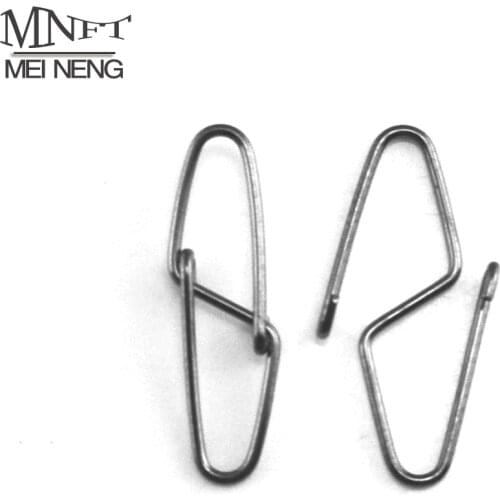 MNFT 30Pcs Quality Steel Barrel Swivel Rings Solid Enforce Fishing Pin Snap Connector Fishing Tackle Accessory 6 Sizes Available