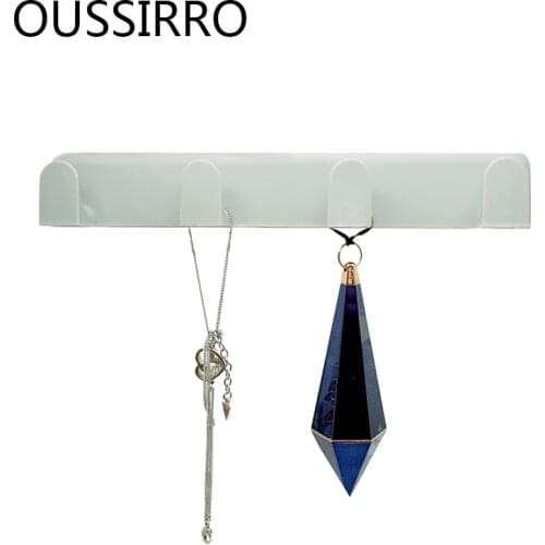 Fashion Adhesive Hanging Hooks Rack Towel Rack Hanging Shelves Viscose Peg Hooks for Towels Bathroom Kitchen Bedroom Accessories