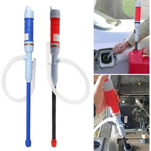 New 63cm Electric Automatic Fuel Fluid Water Pump Siphon Bathroom Pond Manual Pump Pump Battery Powered Gas Water