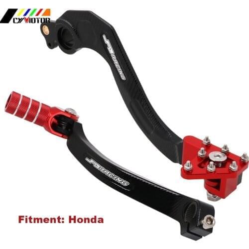Motocycle CNC Foldbale Gear Shift Lever Shifter Pedal Brake Pedal For HONDA CRF450R CRF250R CRF 450R 250R 250 450 R 450RX 250RX