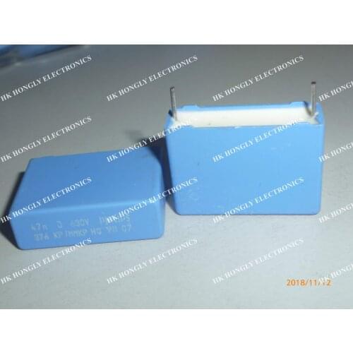 20PCS 47n J 630V 376 KP/MMKP 47nF 0.047UF 5% P=22.5mm Film Capacitor