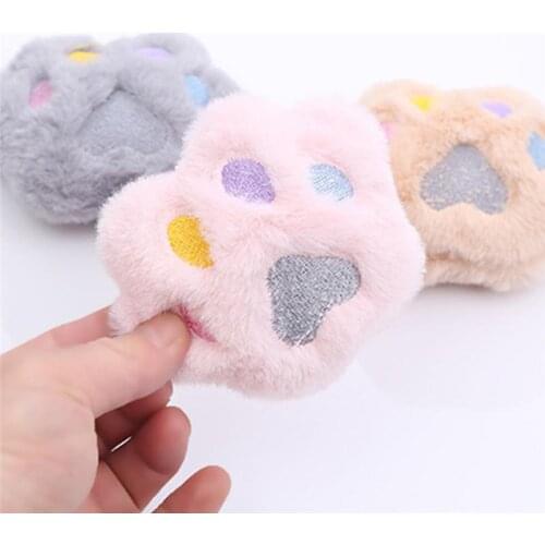 Plush Paw Shape Cat Toys For Cats Catnip Pet Cat Toy Interactive Gatos Productos Para Mascotas Jouet Chat Katten Goods For Pets