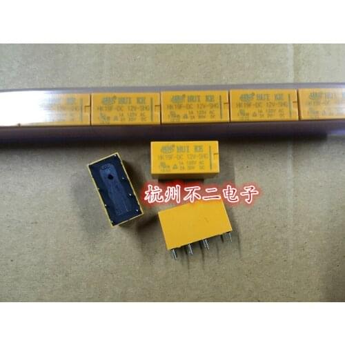Relay HK19F-DC12V 5V 24V-SHG 8-pin 2-group conversion 4078 HRS2H
