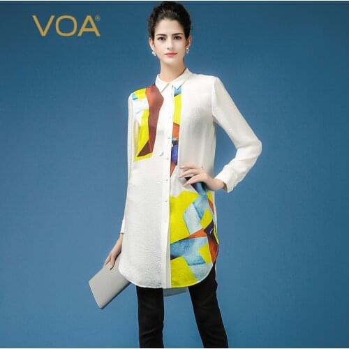 Женские шифоновые рубашки VOA China At AliExpress