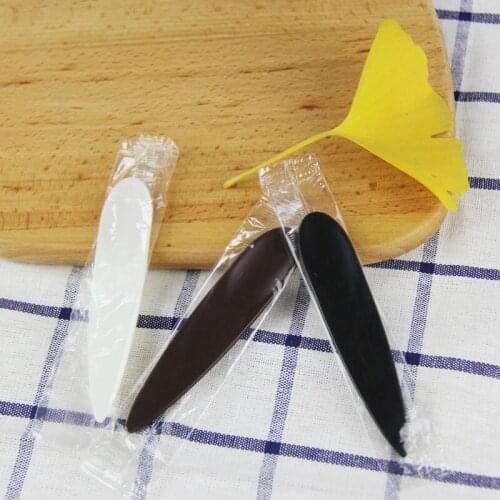 1000pcs 10cm Mini Spoons Plastic PS Individually Wrapped Disposable Spoon Dessert Ice Cream Spoon ZA6869